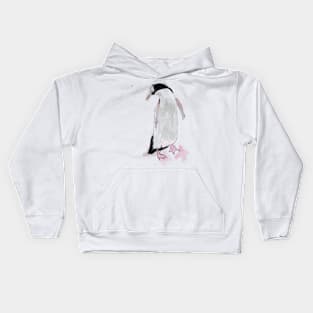 Yellow eyed penguin Kids Hoodie